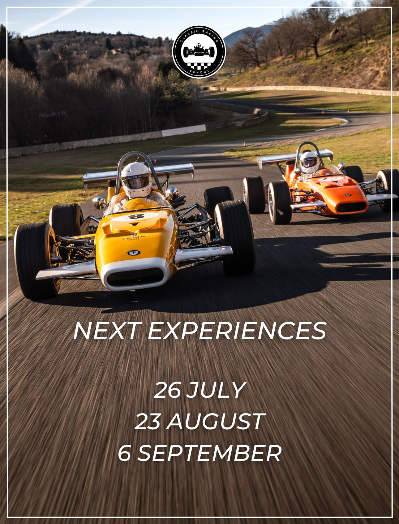 classic racing school calendar